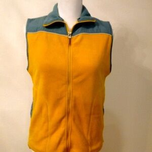 Yellow and Blue Women's Vest